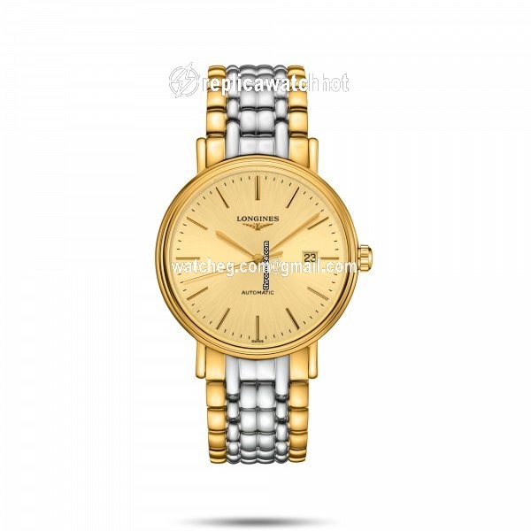 Longines Presence Automatic Gold Steel L4.922.2.32.7