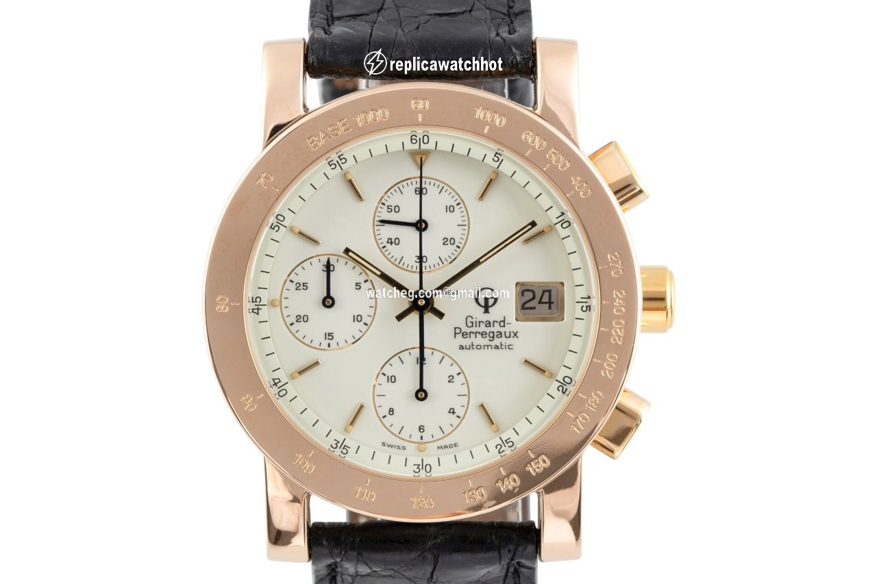 Girard Perregaux GP 7000 Mens watch Unisex Automatic Red gold 7000