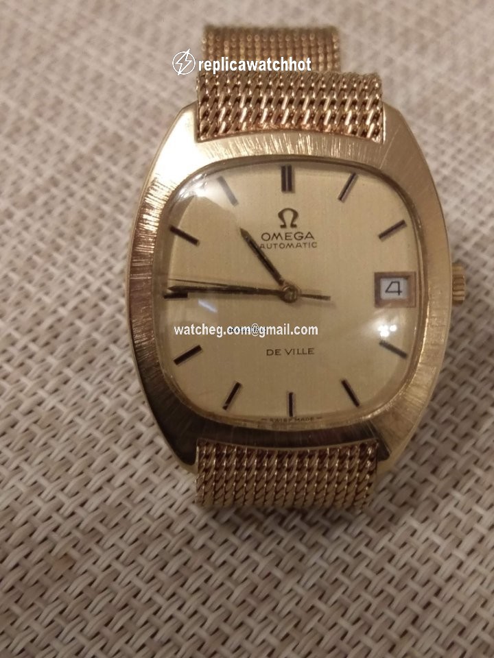 Omega De Ville Mens watch Unisex Automatic Yellow gold 3625 045 (1061)
