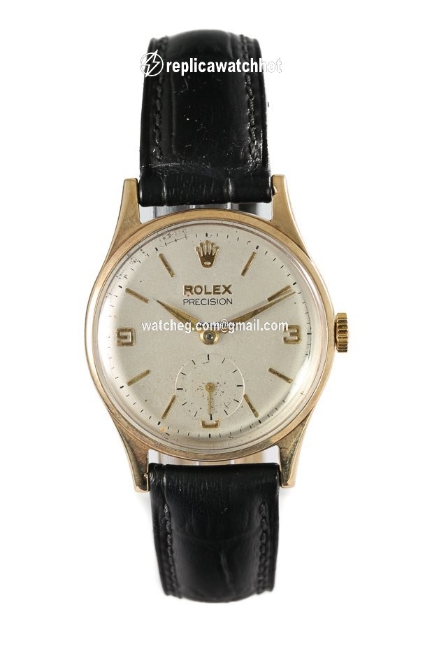 Rolex Oyster Precision Mens watch Unisex Yellow gold Manual winding 12868
