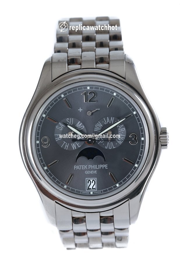 Patek Philippe Annual Calendar Mens watch Unisex Automatic White gold 5146 1G-010