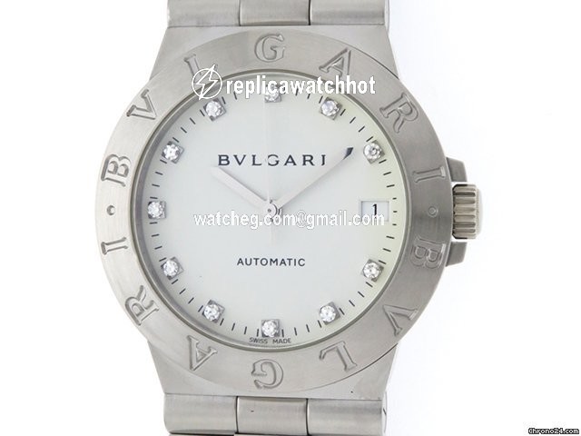 Bulgari Diagono Mens watch Unisex Automatic Steel LCV35S