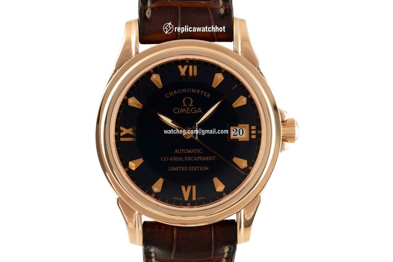 Omega De Ville Co-Axial Womens watch Automatic Red gold 5931.81.23