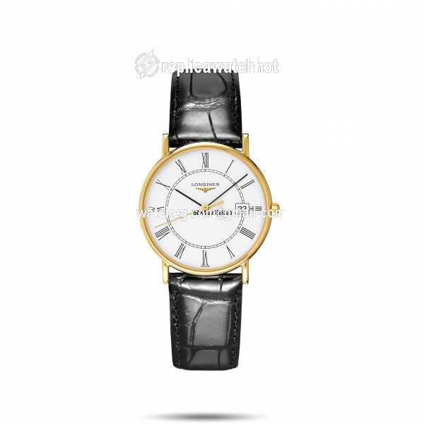 Longines Presence Mens watch Unisex Quartz Gold Steel L4.743.6.11.0
