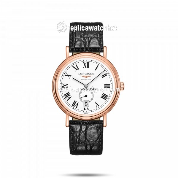Longines Presence Mens watch Unisex Automatic Rose gold L4.905.1.11.2