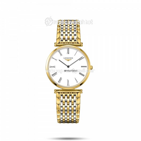 Longines La Grande Classique Womens watch Quartz Gold Steel L4.709.2.21.7
