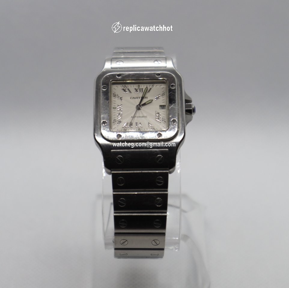 Cartier Santos Galbee Mens watch Unisex Automatic Steel W20055D6