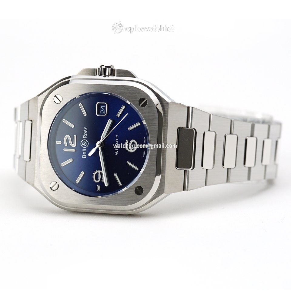 Bell & Ross BR 05 Mens watch Unisex Automatic Steel BR05A-BLU-ST SST