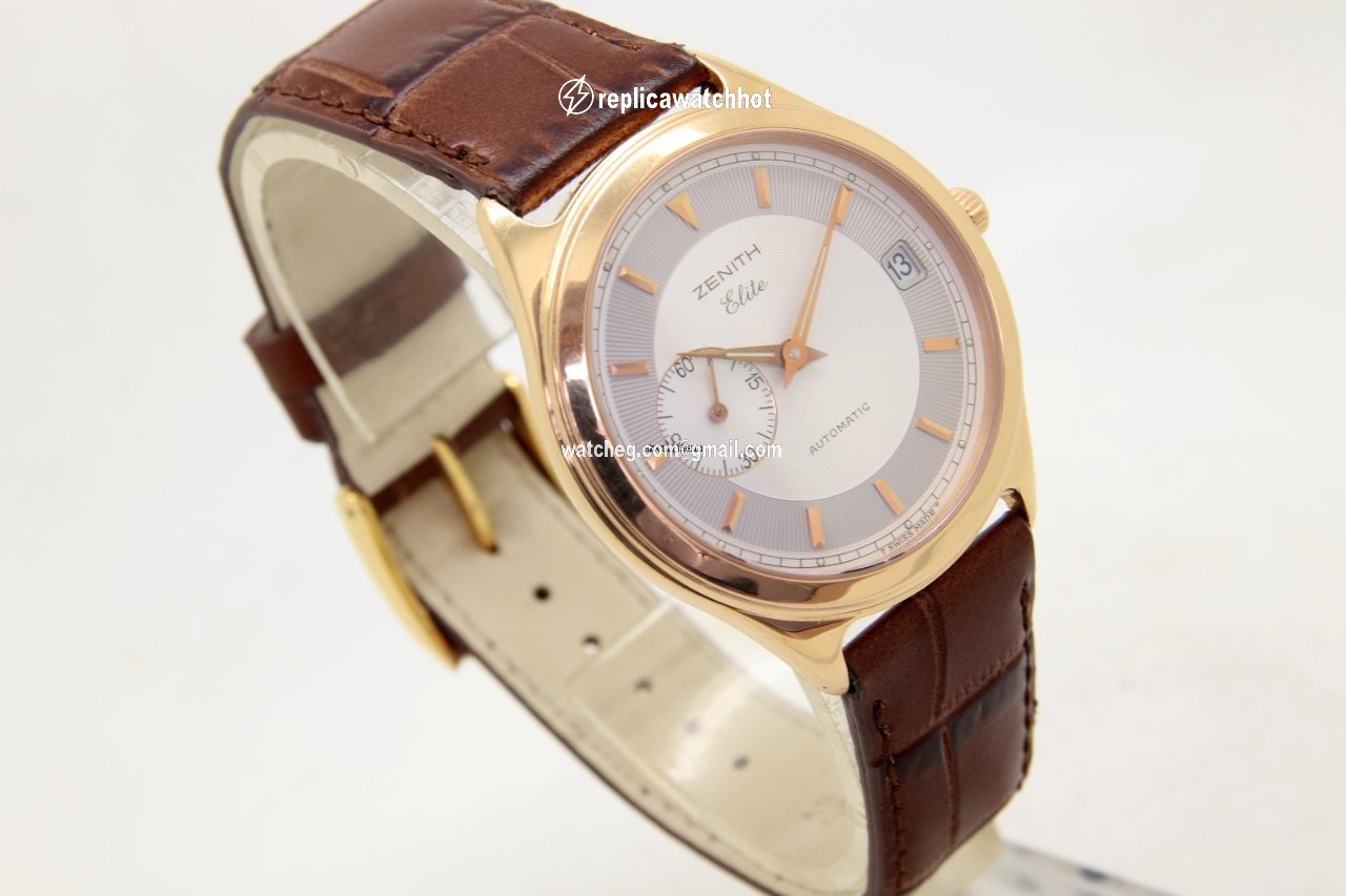 Zenith Elite Mens watch Unisex Automatic Rose gold 17 0040 680