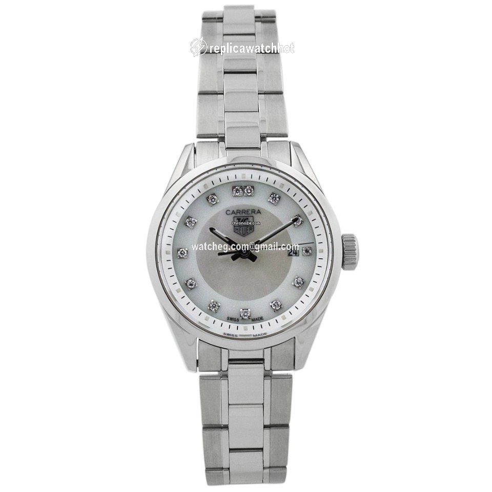 TAG Heuer Carrera Lady Womens watch Quartz Steel wv1411.ba0793