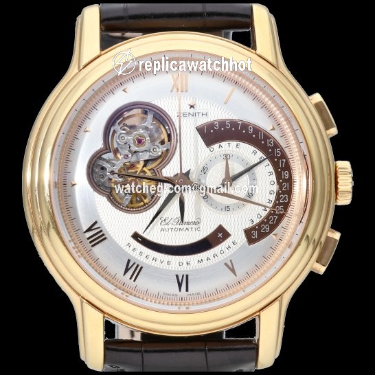 Zenith Mens watch Unisex Automatic Rose gold 18.1260.4023 01.C505