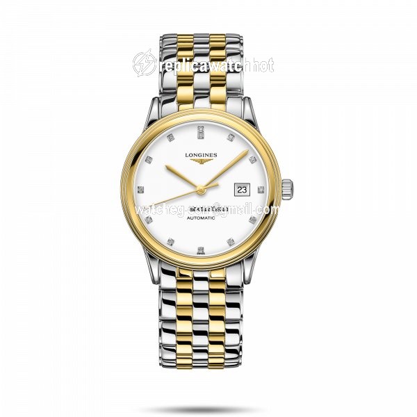 Longines Flagship Womens watch Automatic Gold Steel L4.984.3.27.7