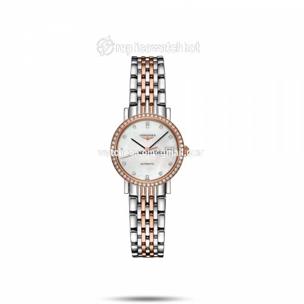 Longines Elegant Womens watch Automatic Gold Steel L4.309.5.88.7