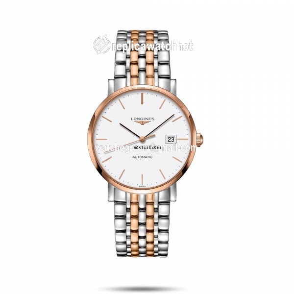 Longines Elegant Womens watch Automatic Gold Steel L4.910.5.12.7