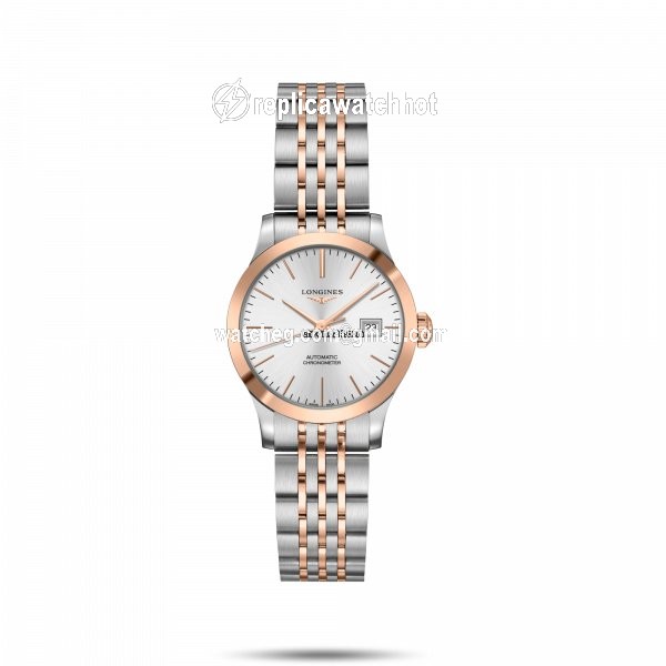 Longines Record Womens watch Automatic Gold Steel L2.321.5.72.7