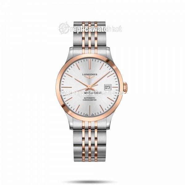 Longines Record Womens watch Automatic Gold Steel L2.820.5.72.7