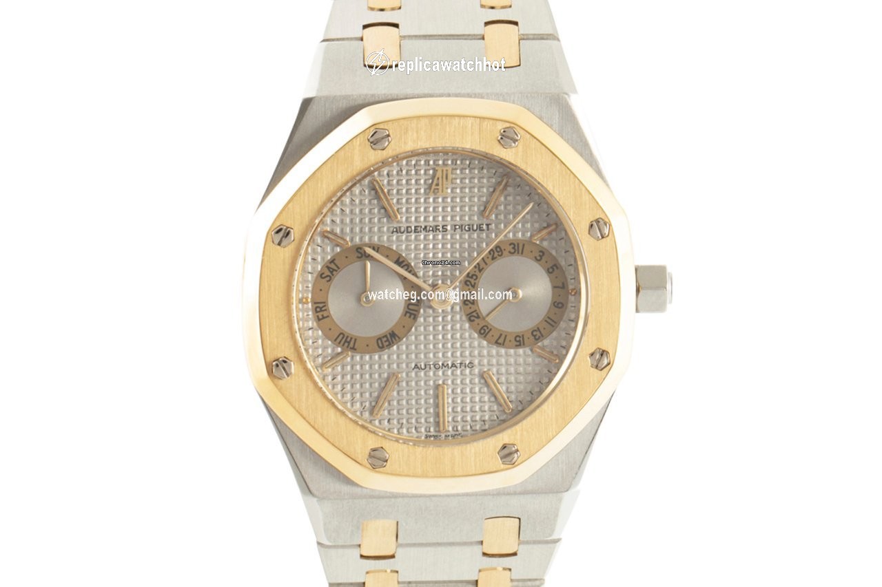 Audemars Piguet Royal Oak Day-Date Mens watch Unisex Automatic Gold Steel 25572SA.0.0477SA.01