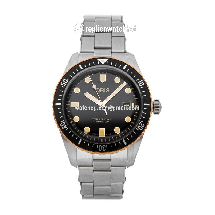 Oris Divers Sixty Five Mens watch Unisex Automatic Steel 01 733 7720 4354-07 8 21 18
