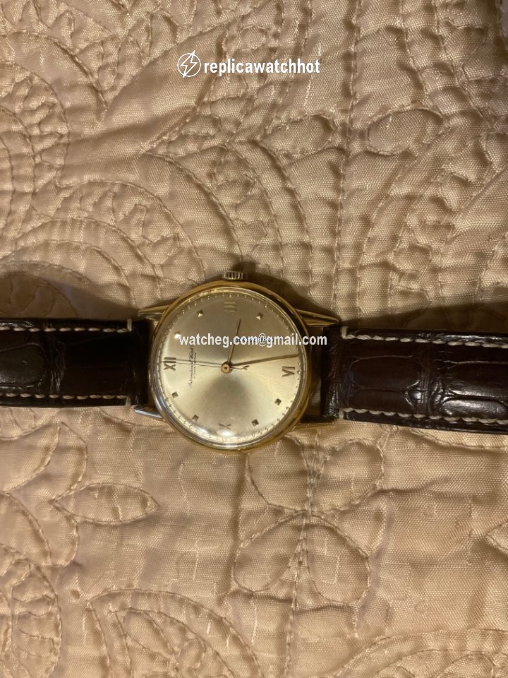 IWC Mens watch Unisex Manual winding Yellow gold 149