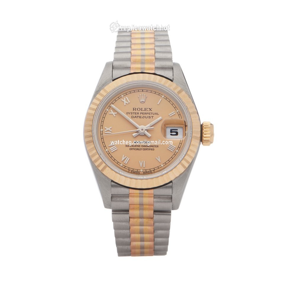 Rolex Lady-Datejust Womens watch Gold Steel Automatic 69179
