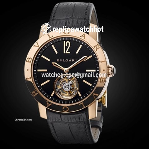 Bulgari Mens watch Unisex Automatic Rose gold 102034