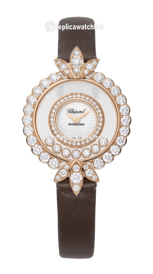 Chopard Happy Diamonds Womens watch Quartz Rose gold 209424-5004