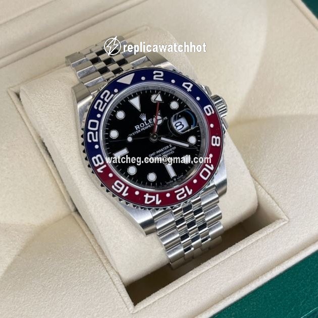 Rolex GMT-Master II Mens watch Unisex Steel Automatic 126710BLRO-0001