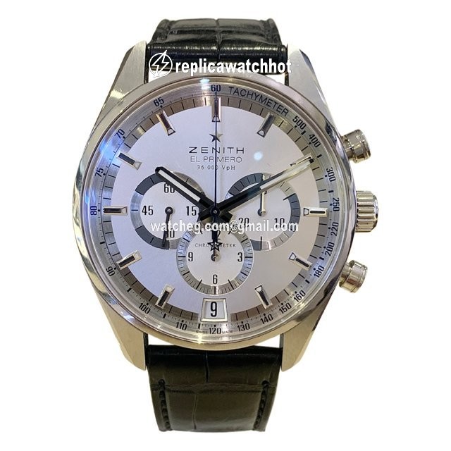 Zenith El Primero 36000 VpH Mens watch Unisex Automatic Steel 03.2040.400 01.C496