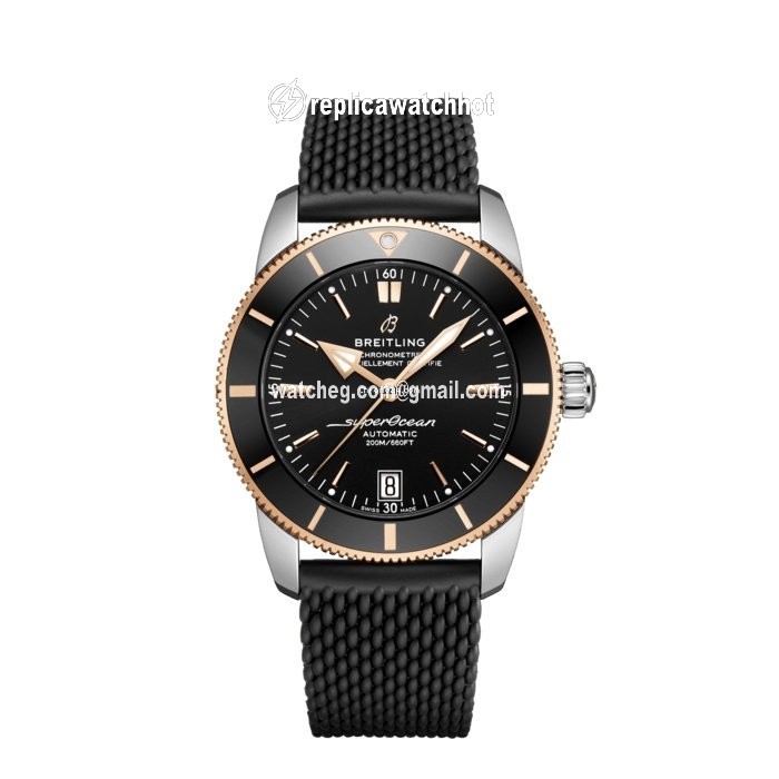 Breitling Superocean Heritage 42 Mens watch Unisex Automatic Gold Steel UB2010121 B1S1