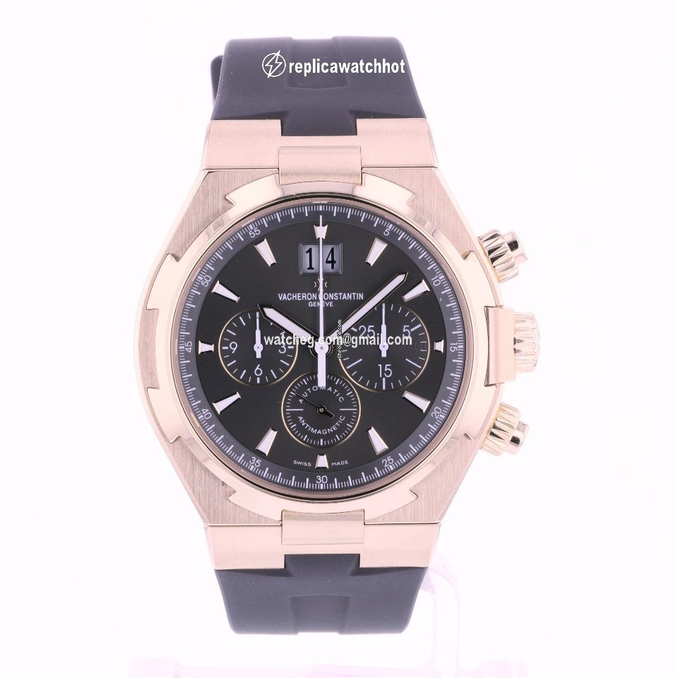 Vacheron Constantin Overseas Chronograph Mens watch Unisex Automatic Rose gold 49150 000R-9338