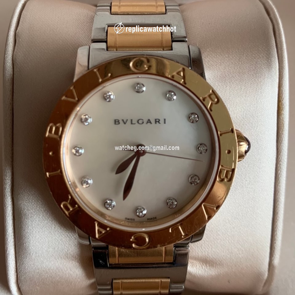 Bulgari Bulgari Womens watch Automatic Gold Steel 101891 BBL33WSPG 12