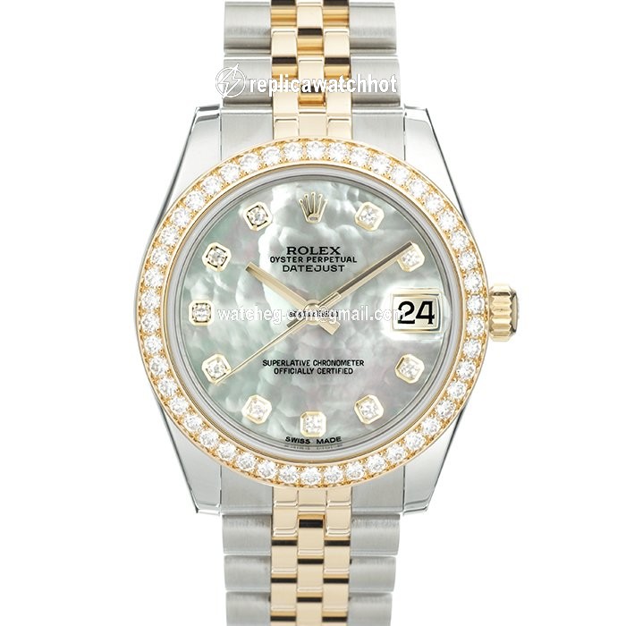 Rolex Datejust 31 Gold Steel Automatic 178383NG