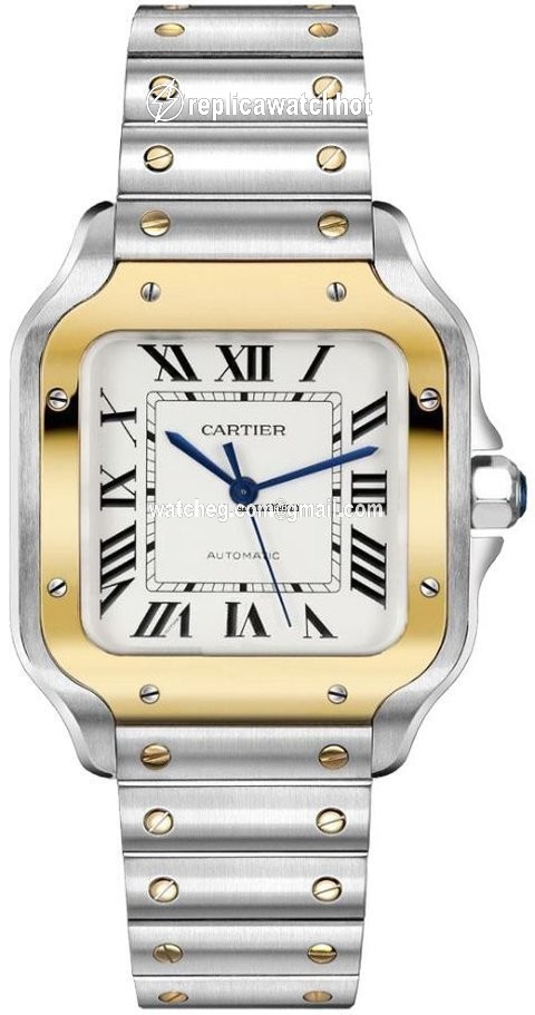 Cartier Santos Mens watch Unisex Automatic Steel W2SA0007