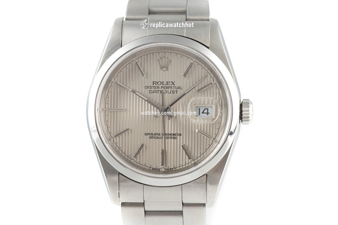Rolex Datejust 36 Mens watch Unisex Steel Automatic 16200