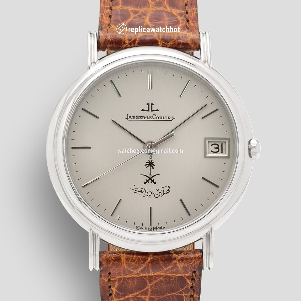 Jaeger-LeCoultre Odysseus Mens watch Unisex Quartz White gold 140.083.3 King of Saudi Arabia Special Edition