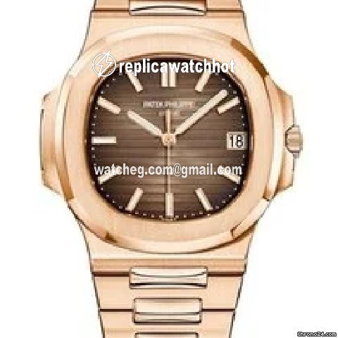 Patek Philippe Nautilus Mens watch Unisex Automatic Rose gold 5711 1R-001