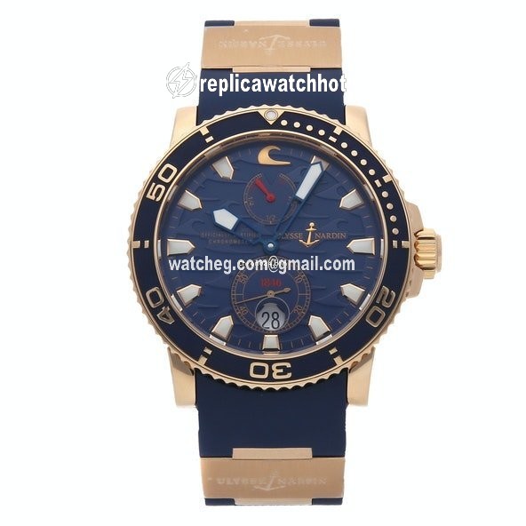 Ulysse Nardin Mens watch Unisex Automatic Rose gold 266-36LE-3A