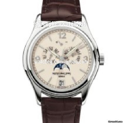 Patek Philippe Annual Calendar Mens watch Unisex Automatic White gold 5146G-001