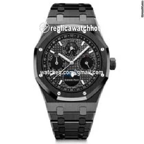 Audemars Piguet Royal Oak Perpetual Calendar Mens watch Unisex Automatic Ceramic 26579CE.OO.1225CE.01