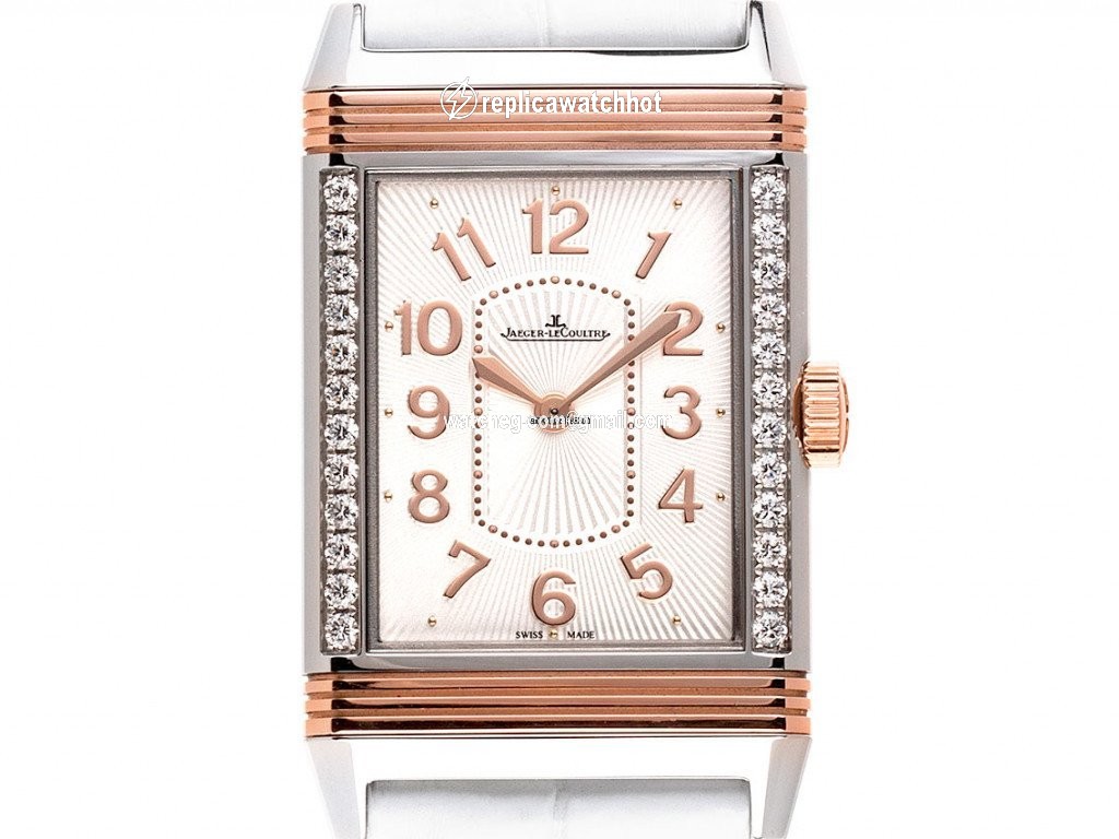 Jaeger-LeCoultre Grande Reverso Lady Ultra Thin Mens watch Unisex Manual winding Gold Steel Q3224420