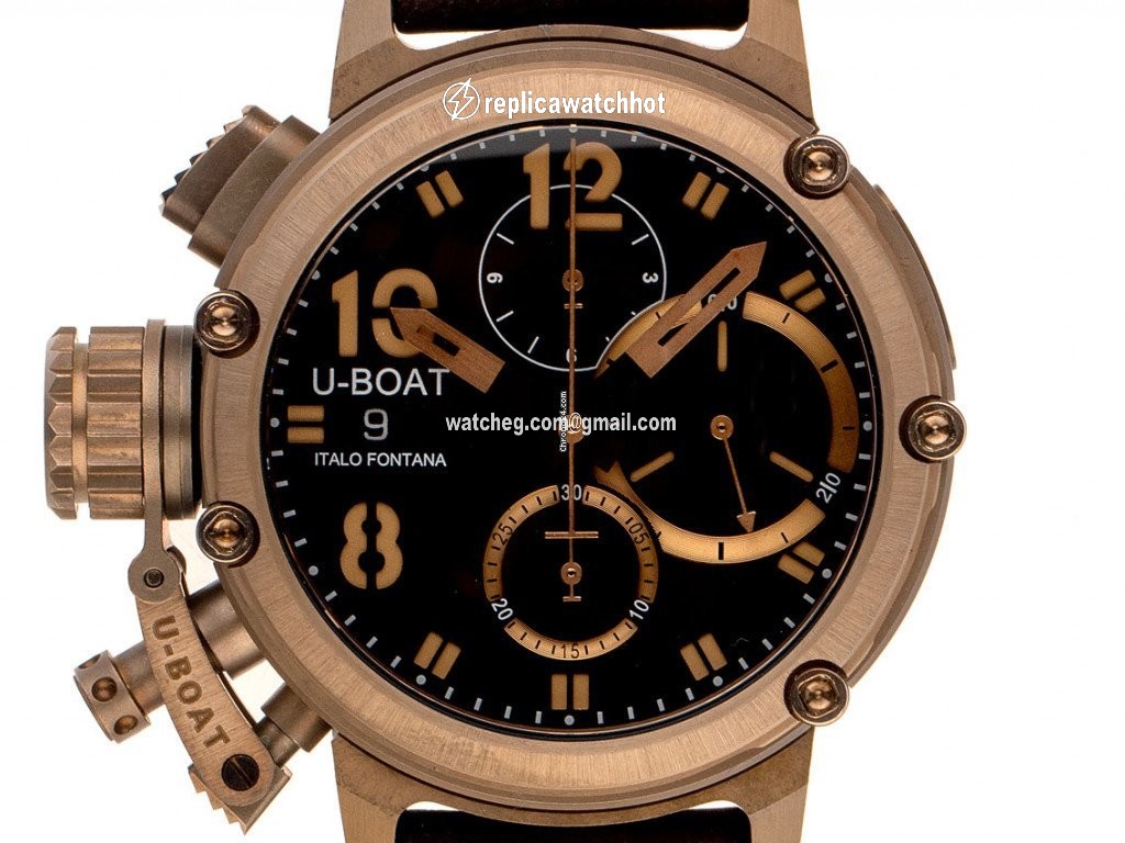 U-Boat Chimera Mens watch Unisex Automatic Bronze 8014