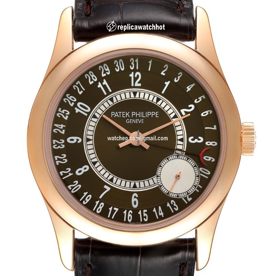 Patek Philippe Calatrava Mens watch Unisex Automatic Rose gold 6000R