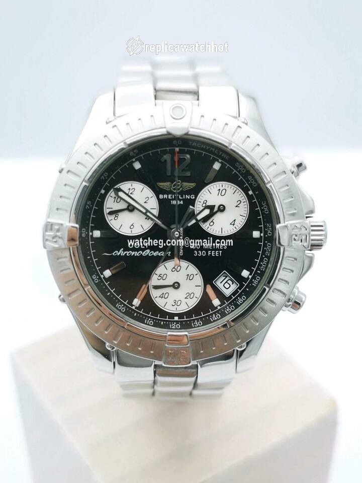 Breitling Colt Chronograph Mens watch Unisex Quartz Steel A53050