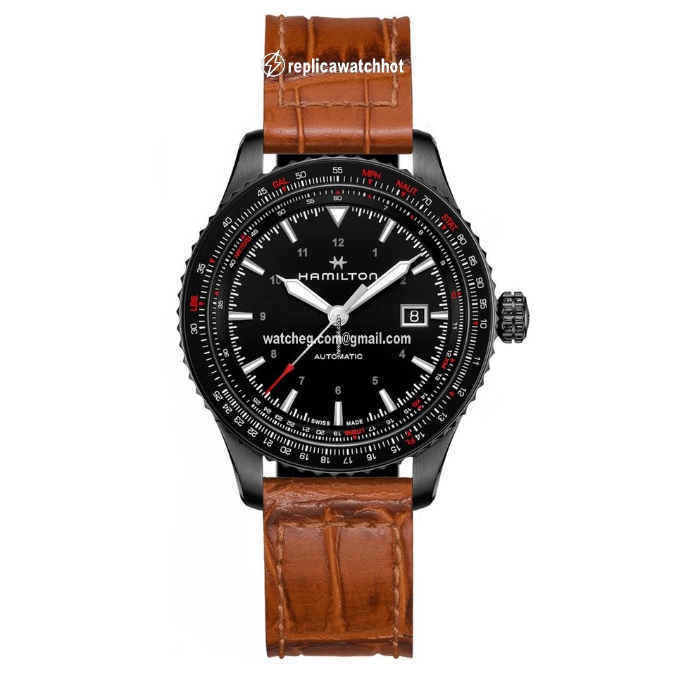 Hamilton Khaki Aviation Mens watch Unisex Automatic Steel H76625530