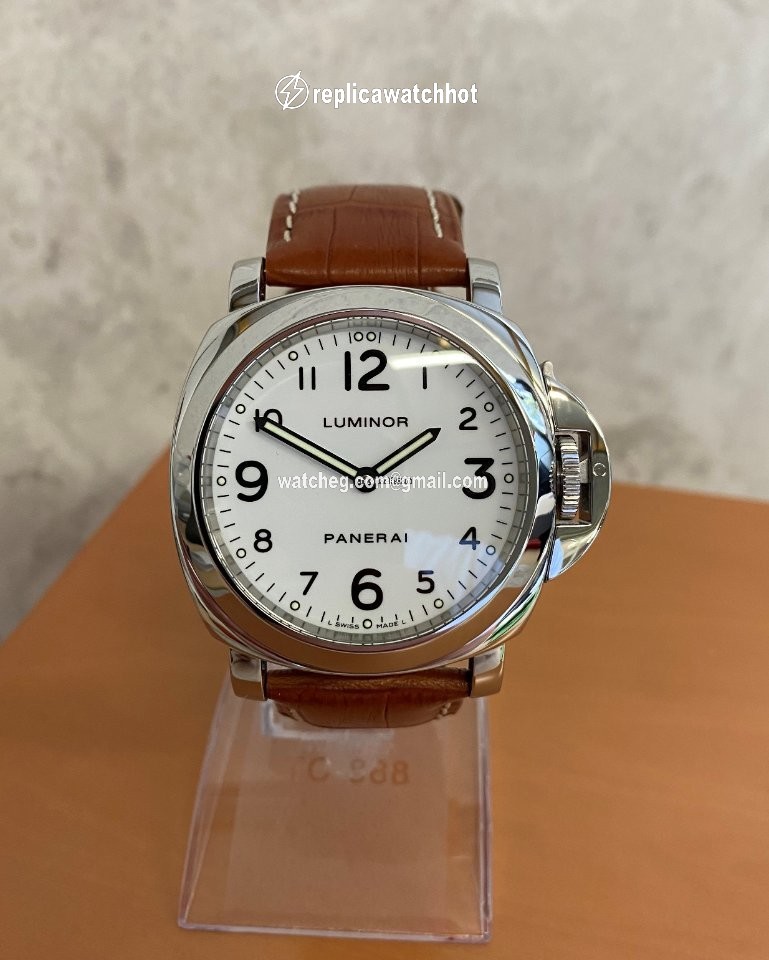 Panerai Luminor Base Mens watch Unisex Manual winding Steel PAM 00114