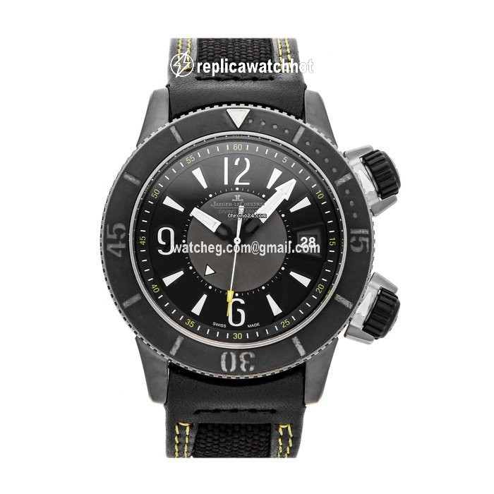 Jaeger-LeCoultre Master Compressor Diving Alarm Navy SEALs Mens watch Unisex Automatic Titanium Q183T47J
