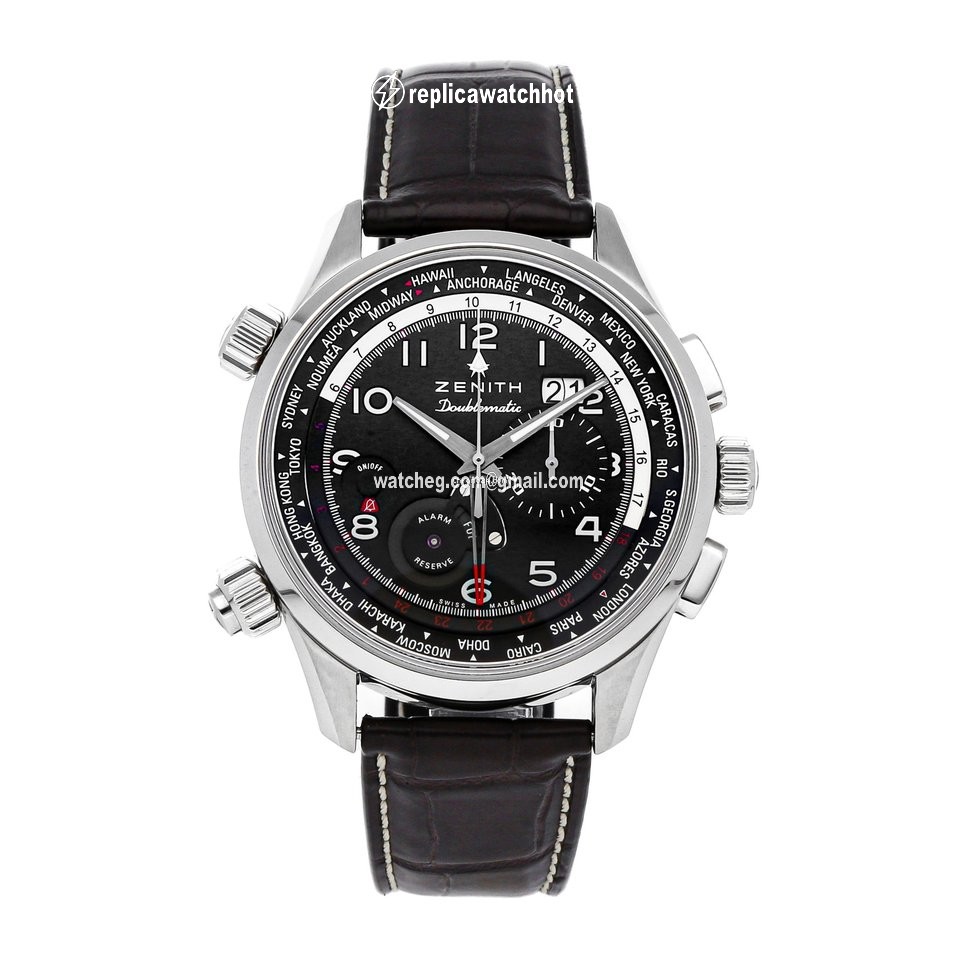 Zenith El Primero Doublematic Mens watch Unisex Automatic Steel 03.2400.4046 21.C721