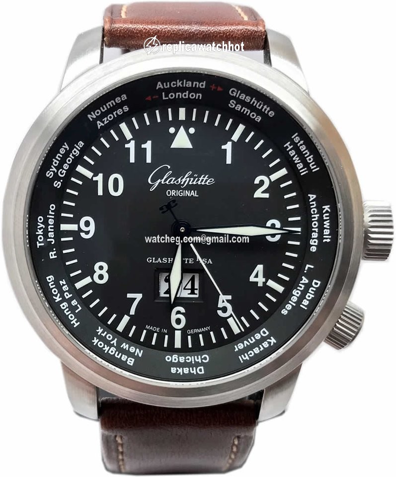 Glashtte Original Senator Mens watch Unisex Automatic Steel 39-47-07-07-04