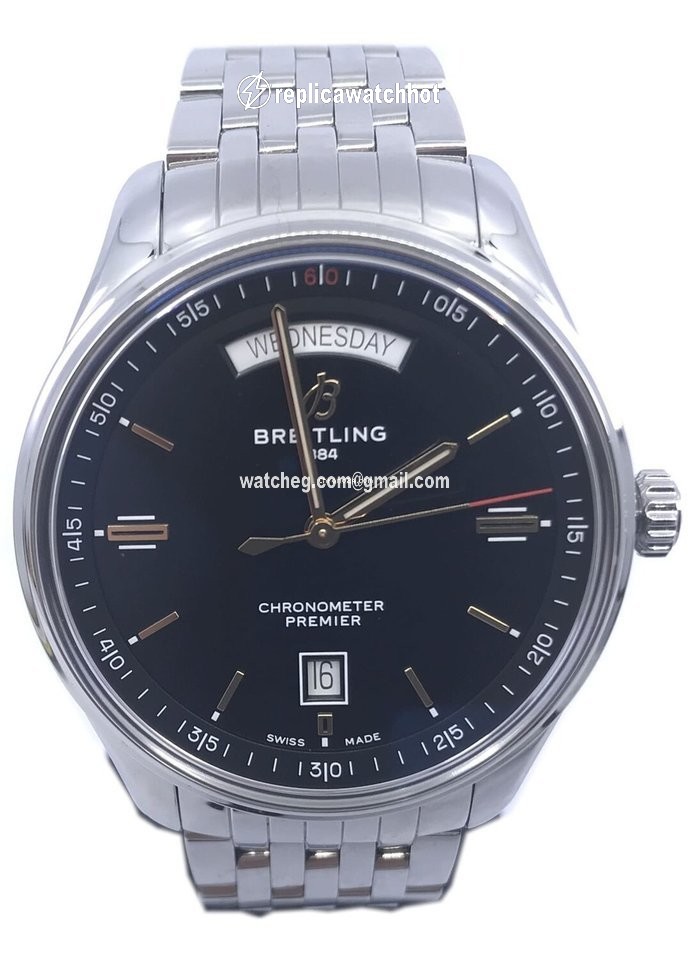 Breitling Mens watch Unisex Automatic Steel A45340
