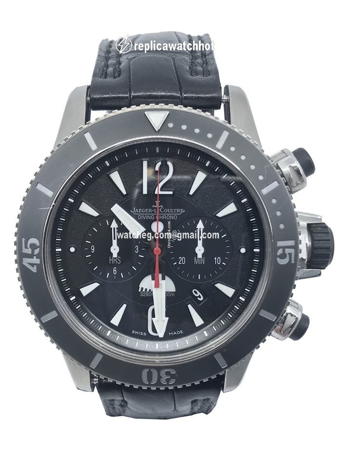 Jaeger-LeCoultre Master Compressor Diving Chronograph GMT Navy SEALs Mens watch Unisex Automatic Titanium Q178T470